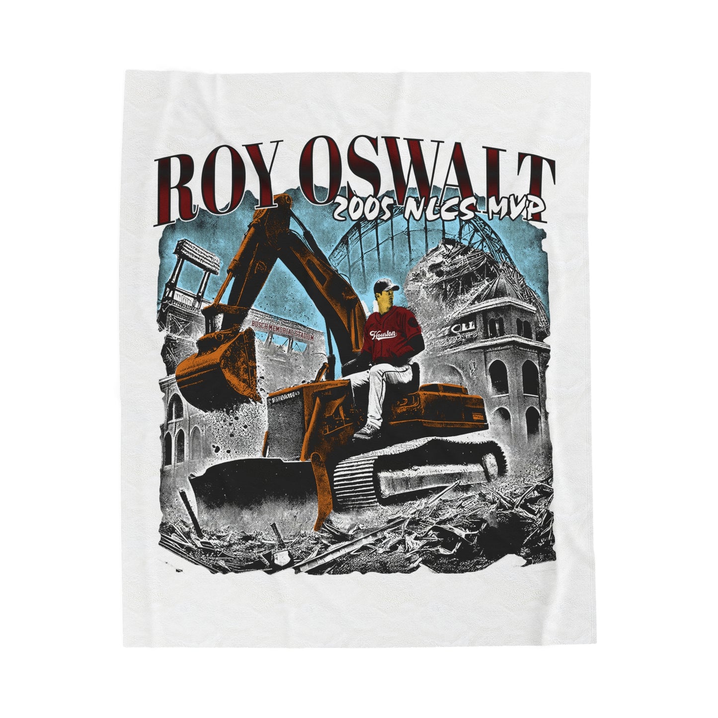 '2005 NLCS MVP' Plush Blanket