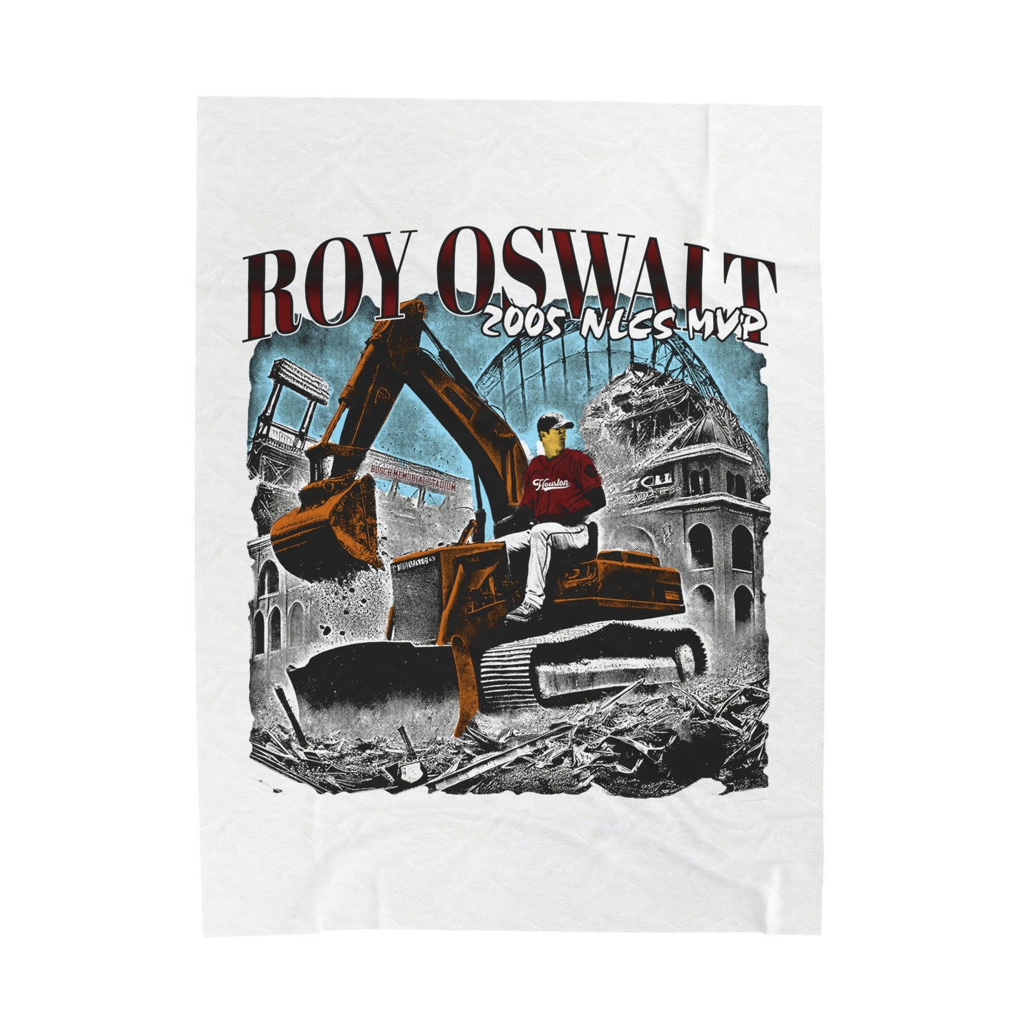 '2005 NLCS MVP' Plush Blanket